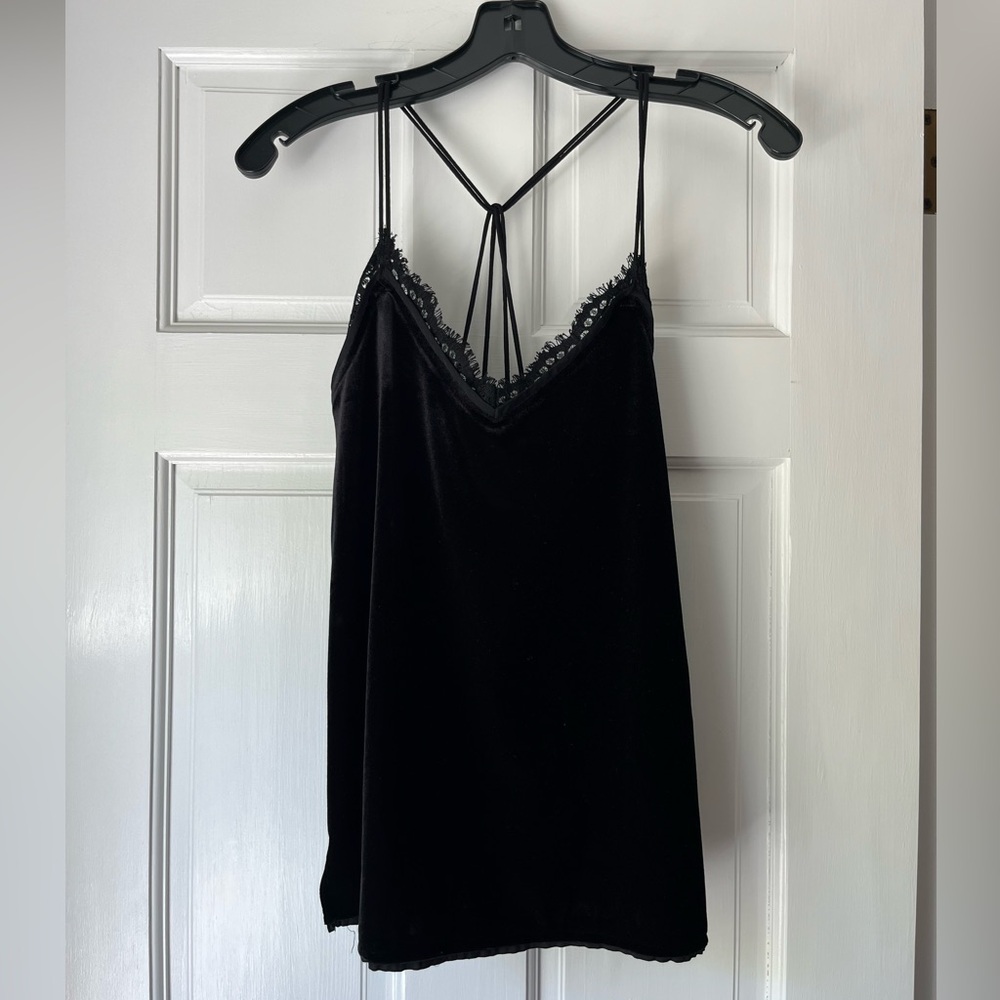 Abercrombie & Fitch Black Velvet Tank
